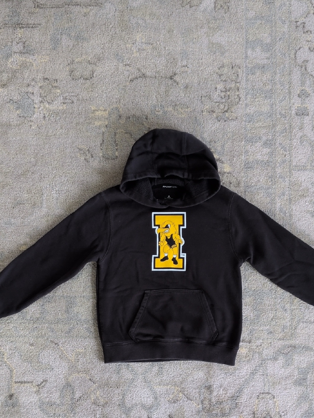 Iowa Hawkeyes Wrestling Youth Hoodie